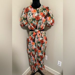 J. Crew cut out maxi dress